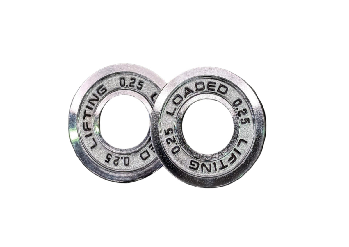 Calibrated Steel Weight Plates – 0.25kg