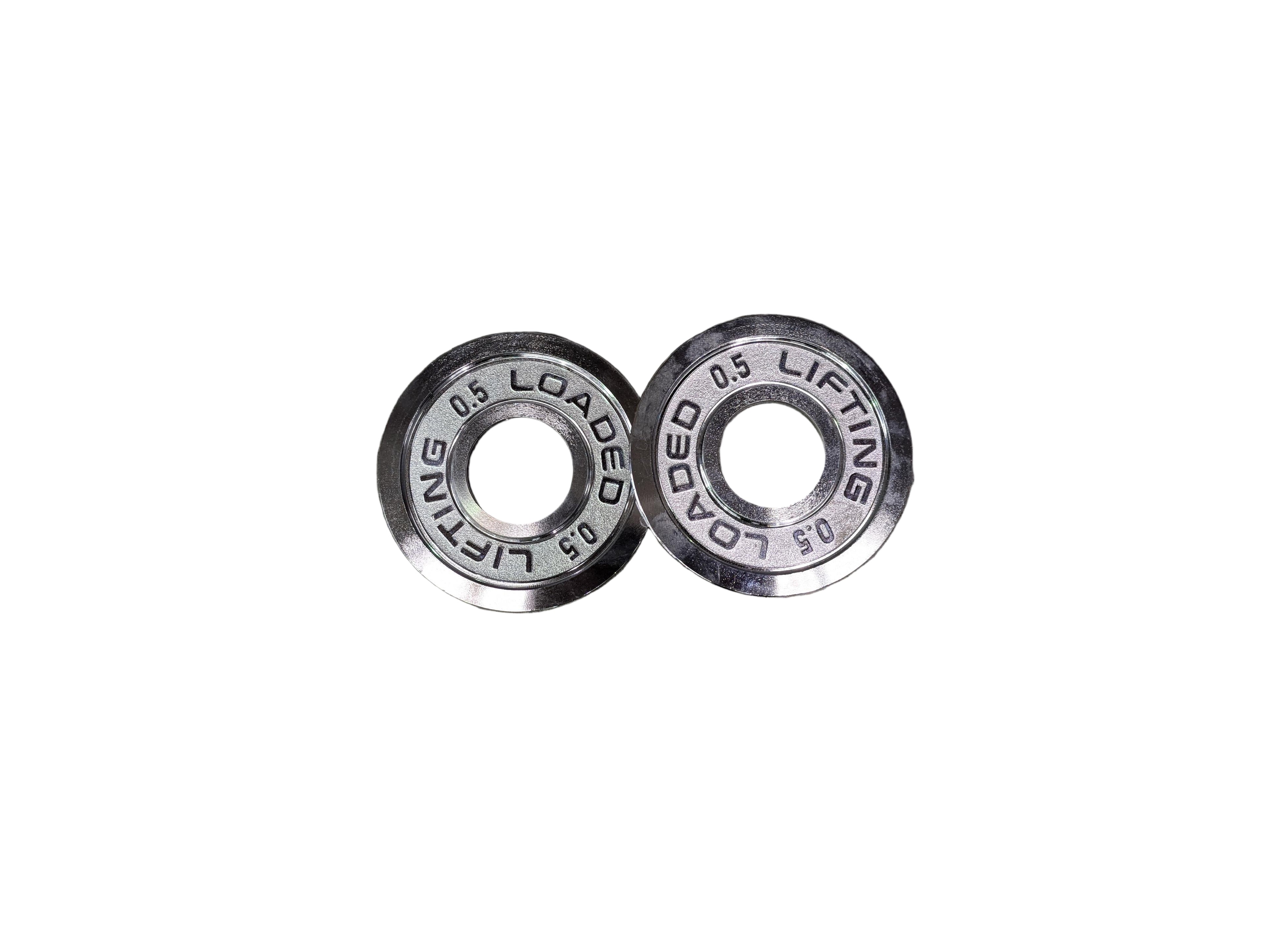 Calibrated Steel Weight Plates - 0.5kg