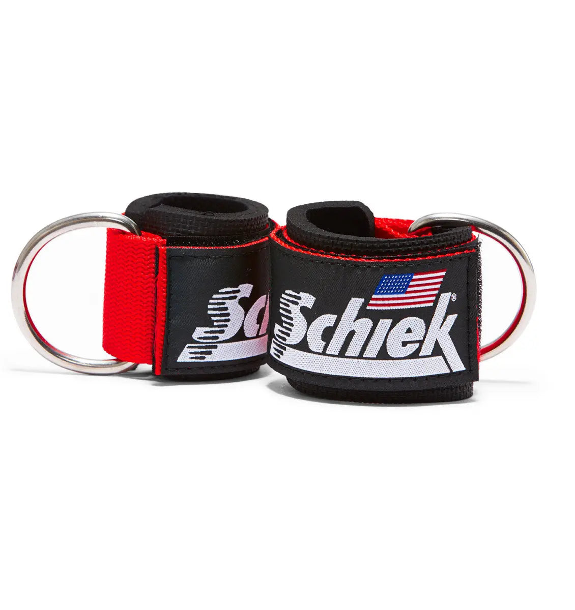 Model 1700 Ankle Straps for Cable Machine Attachment - Red