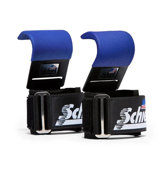 Schiek Model 1200 - Power Lifting Hooks - Blue