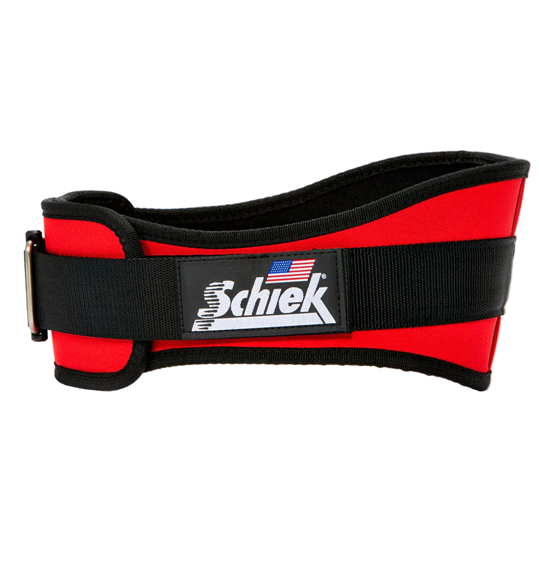 Schiek 2006 Contour Lifting Belt - Red