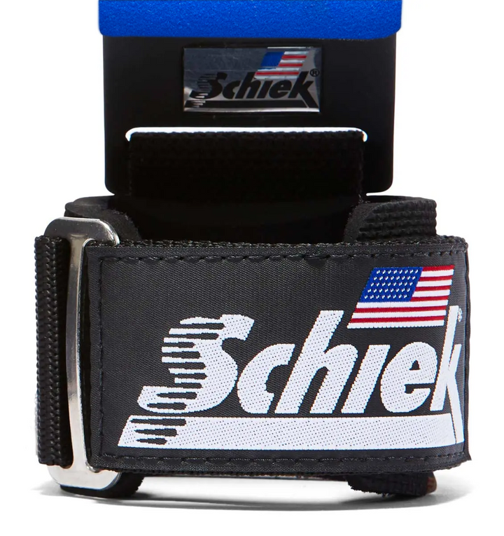 Schiek Model 1200 - Power Lifting Hooks - Blue