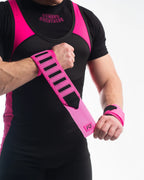 Zebra - Stiff - 99cm Wrist Wraps - Flamingo