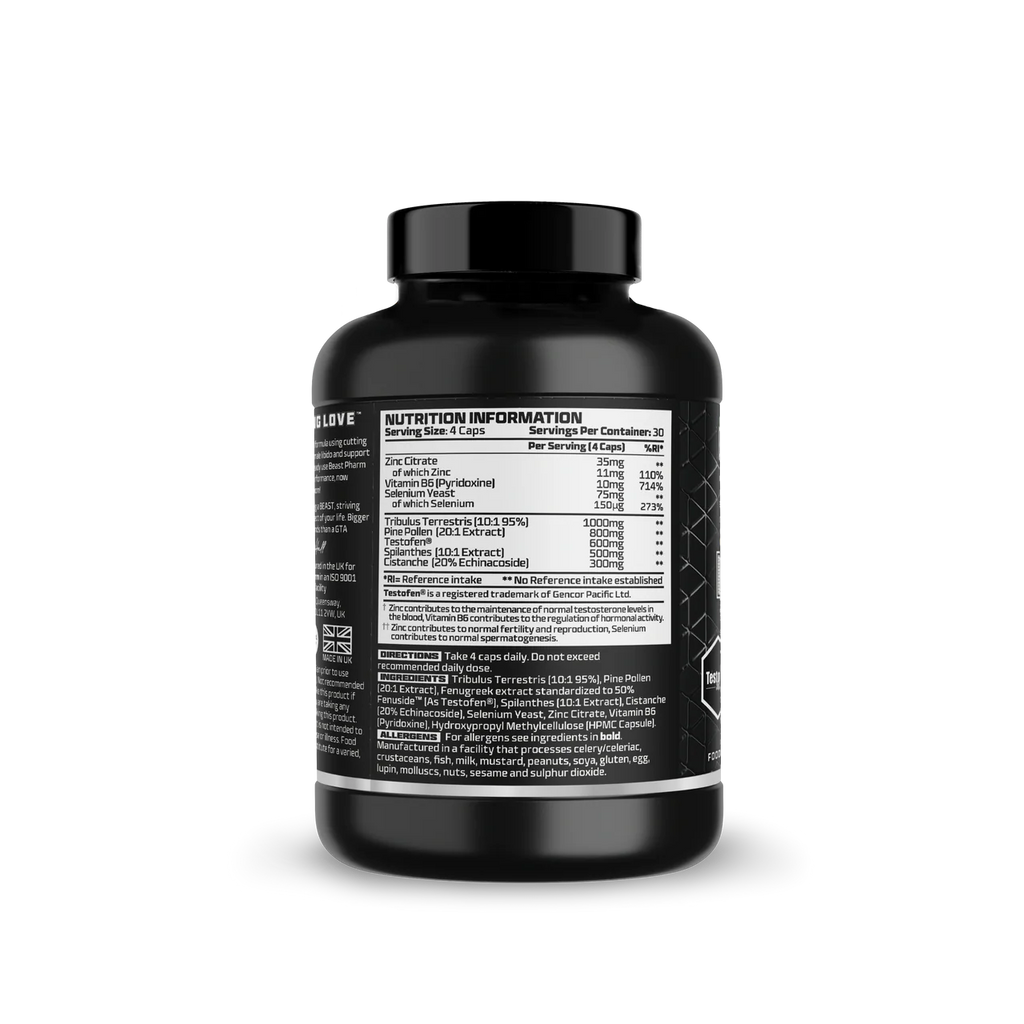 BEAST Pharm Big Love 120 Capsules - Hormone Support