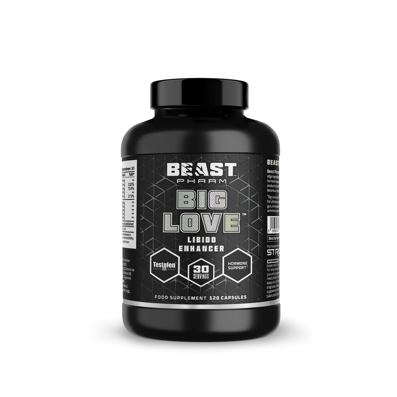 BEAST Pharm Big Love 120 Capsules - Hormone Support