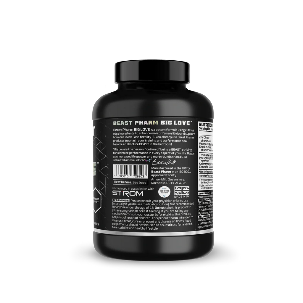 BEAST Pharm Big Love 120 Capsules - Hormone Support