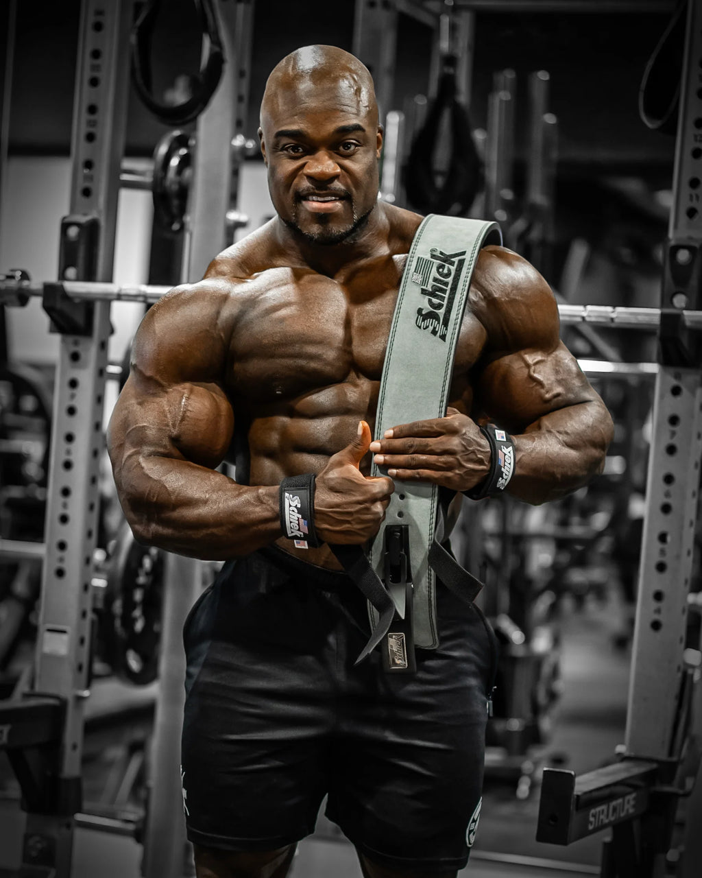 Schiek Sports L7010 Lever Power Belt - Silver