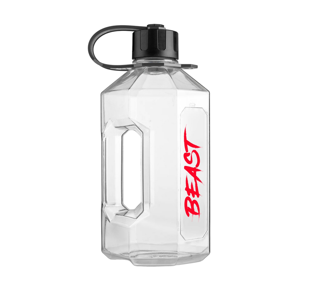 Alpha Bottle XXL – 2400ml Water Jug – Eddie Hall ‘BEAST’ Edition Clear