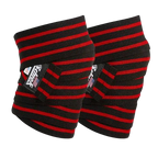 Black Line Knee Wraps - Model 1178B-V - With Velcro Enclosure