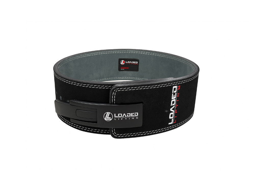 Loaded Lifting Economy Lever Belt 10mm (Black / Crimson)