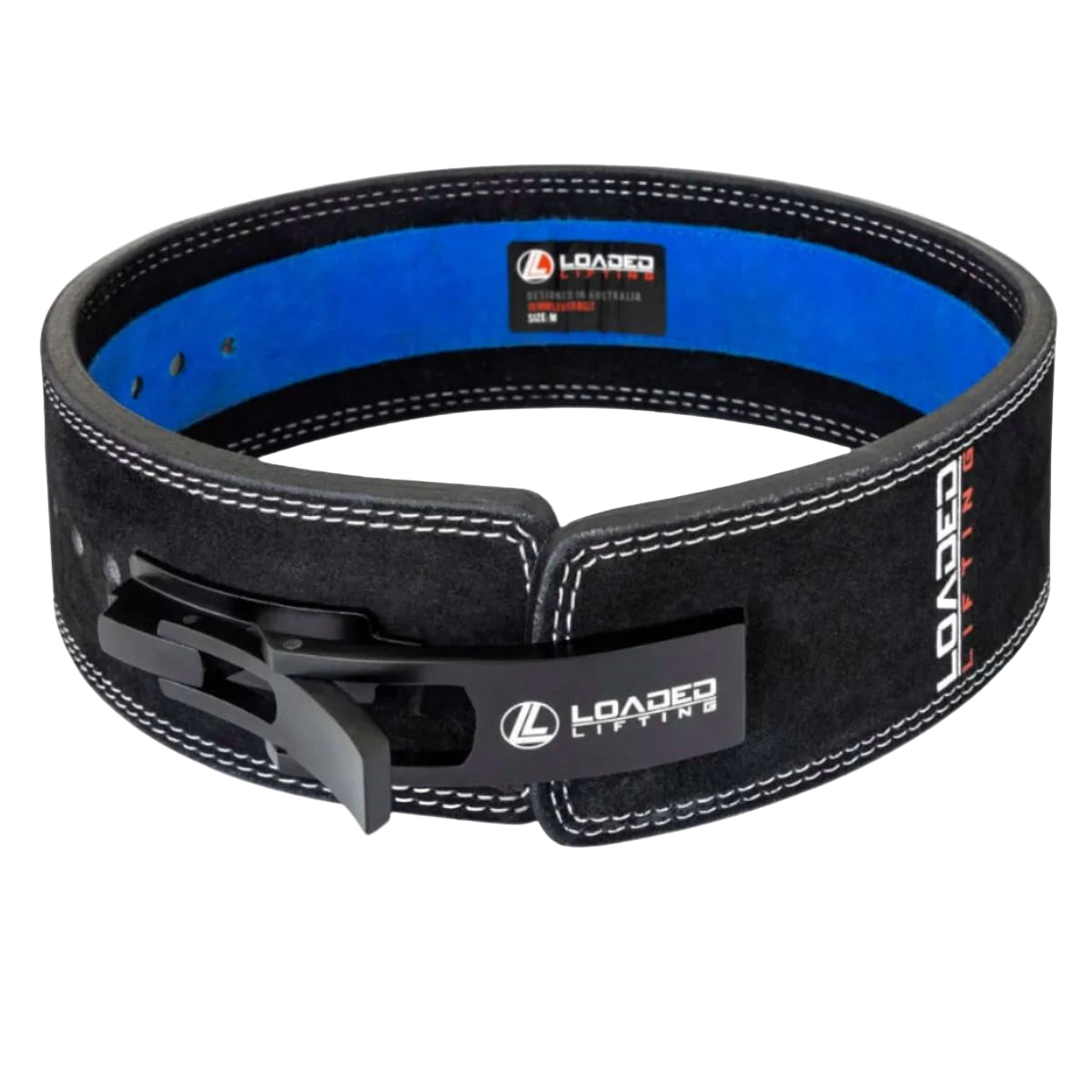Loaded Lifting Economy Lever Belt 10mm (Cobalt Blue / Black)