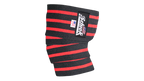 Schiek Model 1152 Elbow Wraps - Black Red Stripe