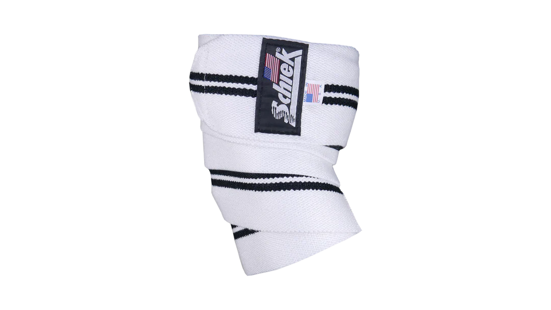 Schiek Model 1152 Elbow Wraps - White