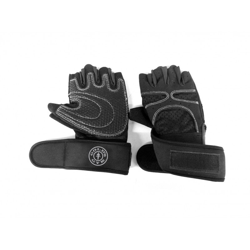 Gold's Gym Training Gloves with Wrist Straps