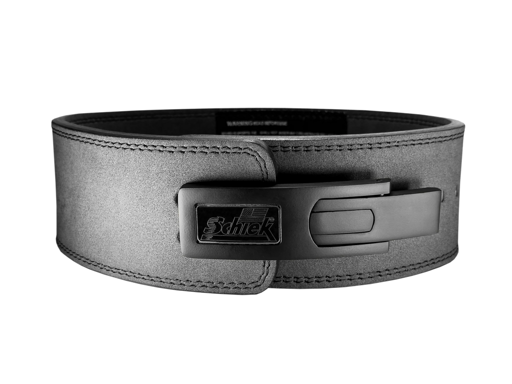 Schiek Sports L7010 Lever Power Belt - Silver