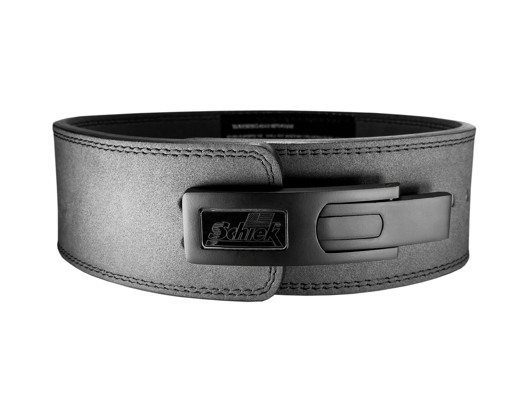 Schiek Sports L7010 Lever Power Belt - Silver
