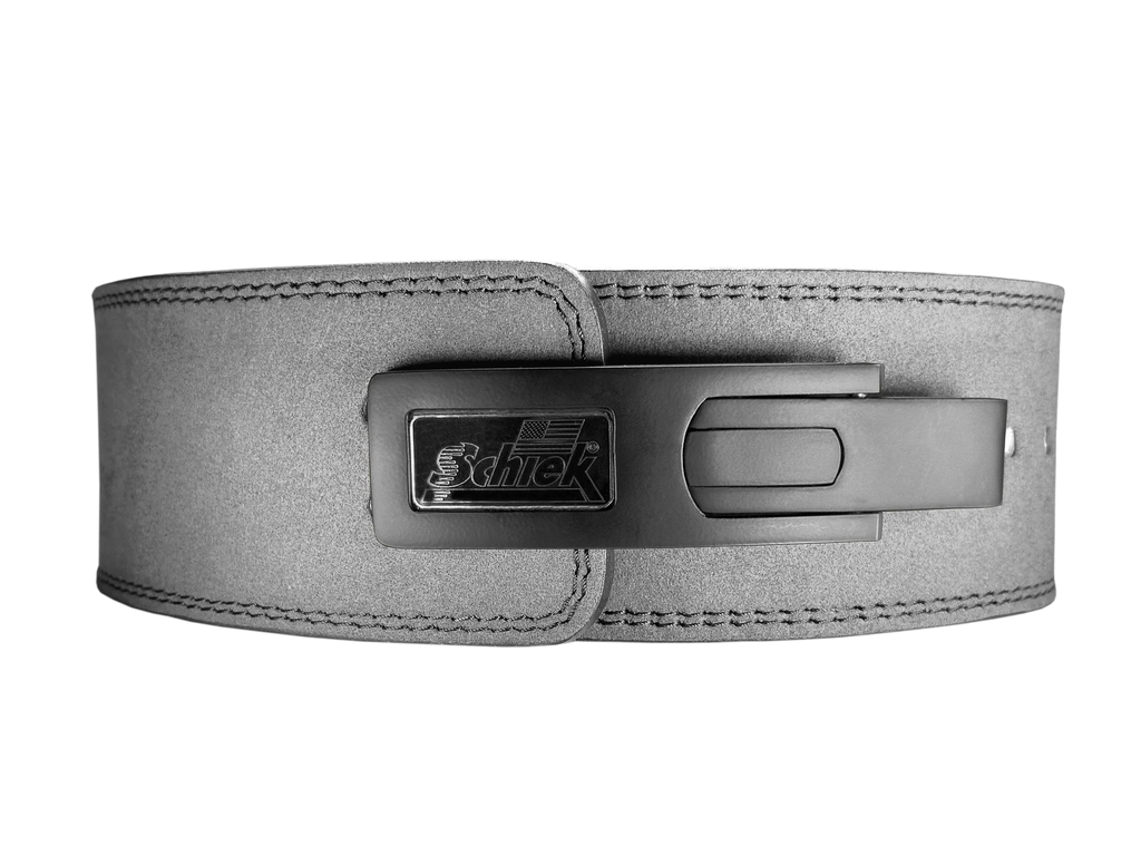 Schiek Sports L7010 Lever Power Belt - Silver