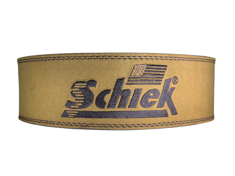 Schiek Sports L7010 Lever Power Belt - Olive Gold
