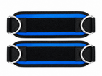 Lift it Loaded® Padded Neoprene Ankle Straps with Velcro Lock and Hoop (Blue)