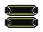 Lift it Loaded® Padded Neoprene Ankle Straps with Velcro Lock and Hoop (Green)