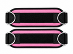 Lift it Loaded® Padded Neoprene Ankle Straps with Velcro Lock and Hoop (Pink)