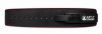 Lift it Loaded® Premium Leather Lever Lifting Belt - 10mm (Black Buckle / Embossed Logo)