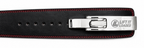 Lift it Loaded® Premium Leather Lever Lifting Belt - 10mm (Silver Buckle / Embroidered Logo)