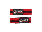 Lift it Loaded® Lifting Strap Cotton (Black with Red Stripe)