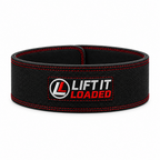 Lift it Loaded® Neoprene Weightlifting Belt with Velcro - 5mm (Black)