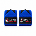 Lift it Loaded® Wrist Wrap with Velcro Lock - 18“ (Blue)