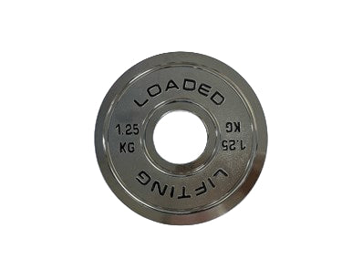 Calibrated Steel Weight Plates – 1.25kg