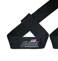 Schiek Model 1000LLS - Leather Lifting Straps - Black