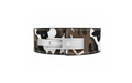 Lift It Loaded 10mm Leather Lever Weightlifting Belt - Camo / Stainless Steel Lever