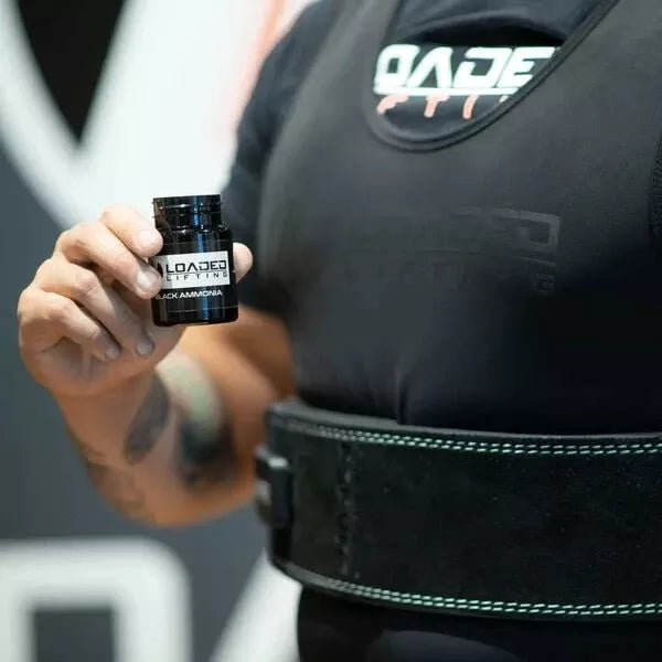 Loaded Lifting Black Ammonia Smelling Salts