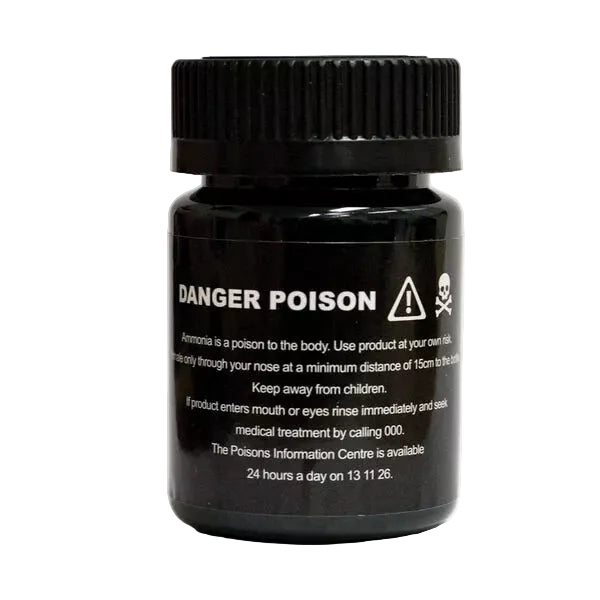 Loaded Lifting Black Ammonia Smelling Salts