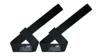 Schiek Model 1000LLS - Leather Lifting Straps - Black