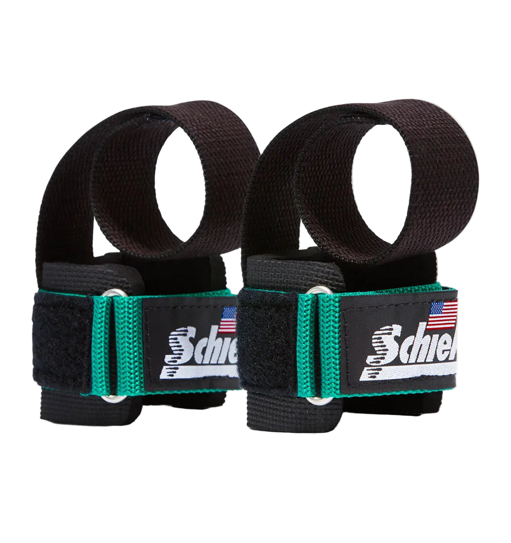 Model 1000PLS - Power Lifting Straps - Green