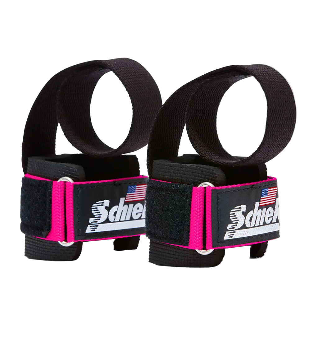 Model 1000PLS - Power Lifting Straps - Pink