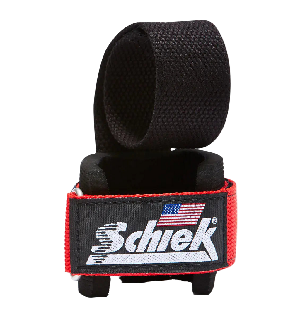 Model 1000PLS - Power Lifting Straps - Red