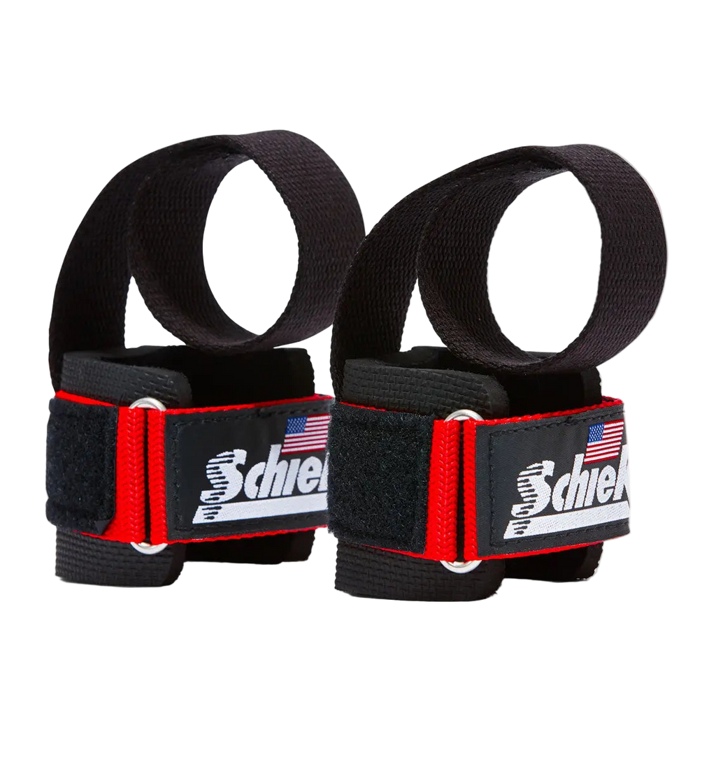 Model 1000PLS - Power Lifting Straps - Red