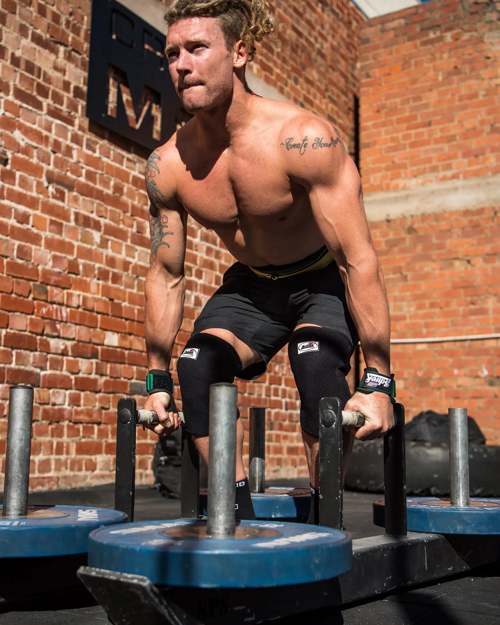 Model 1000PLS - Power Lifting Straps - Green