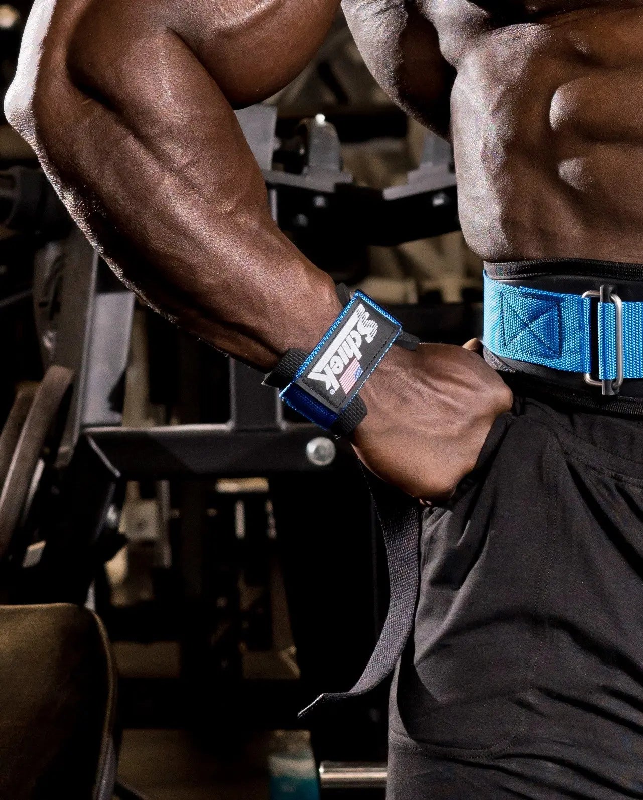 Model 1000PLS - Power Lifting Straps - Green