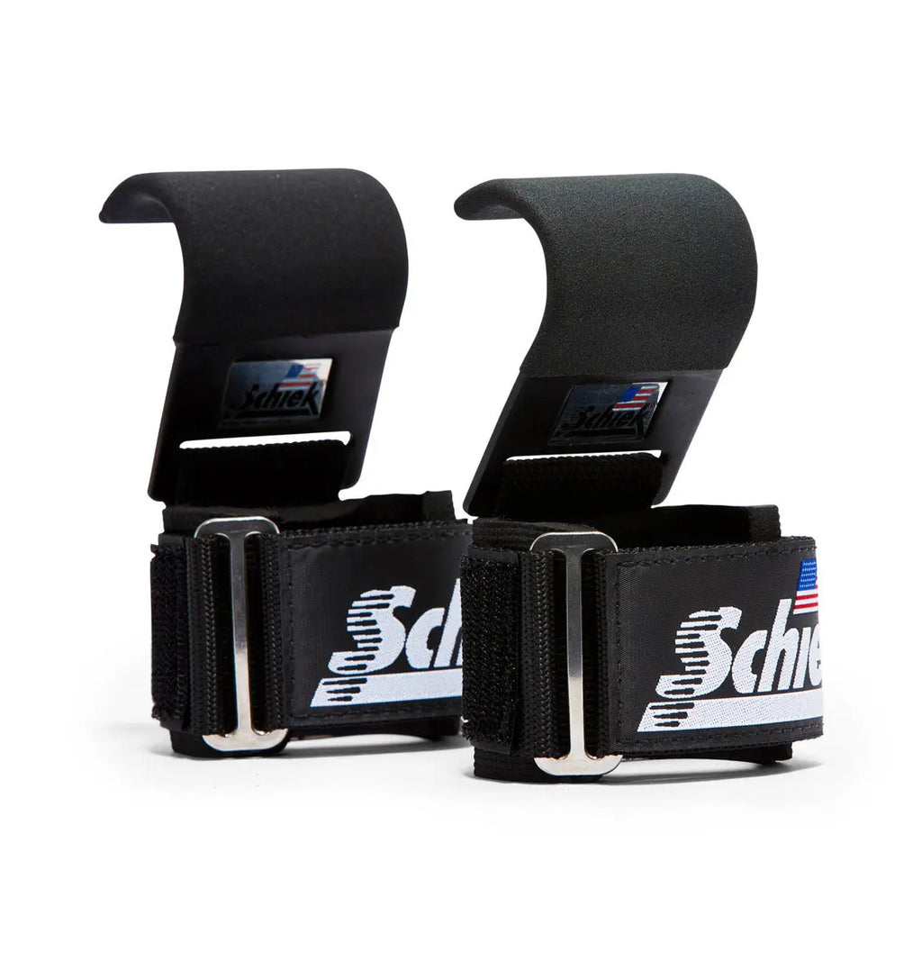 Schiek Model 1200 - Power Lifting Hooks - Black