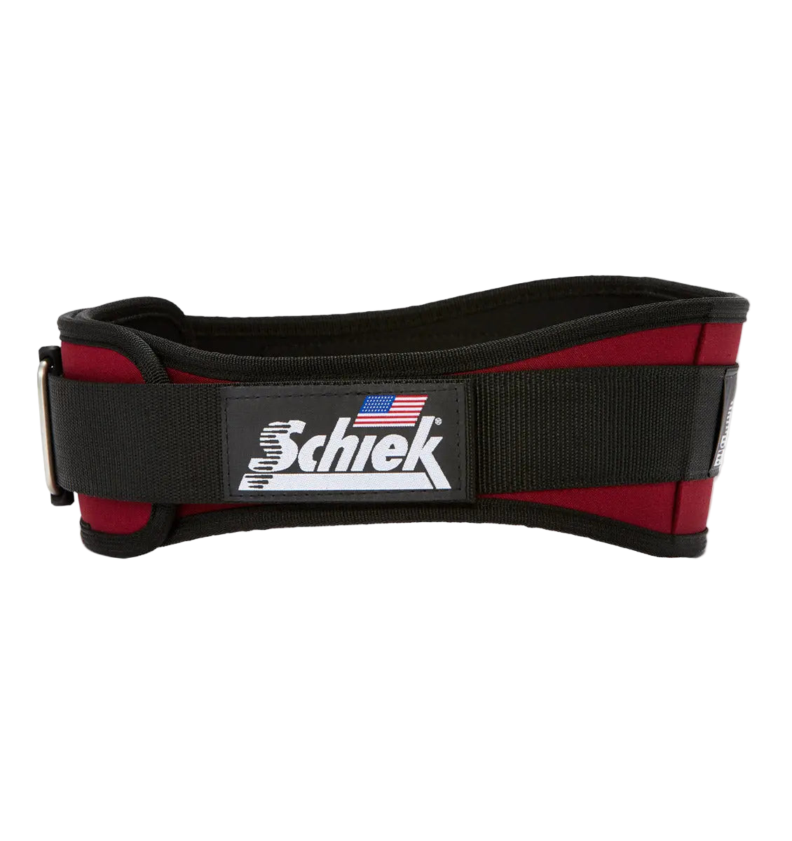 Schiek 2004 Lifting Belt - Burgundy