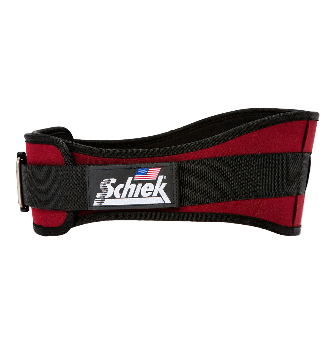 Schiek 2006 Contour Lifting Belt - Burgundy