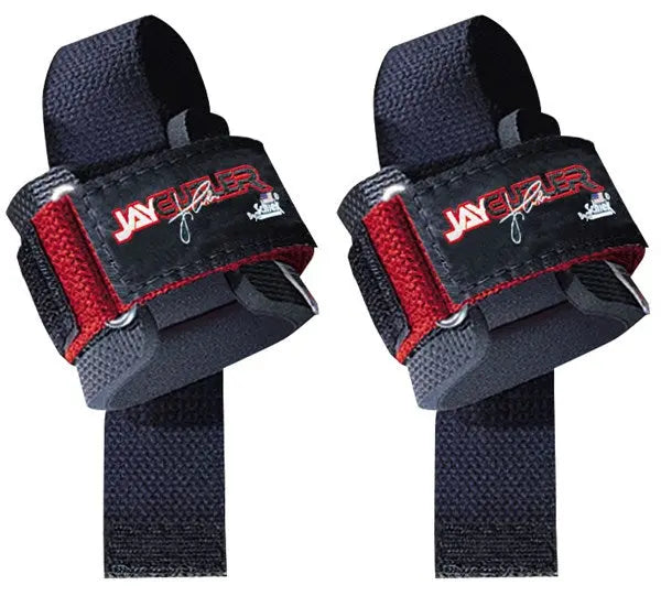 Schiek Model J-1000PLS Jay Cutler Signature Power Lifting Straps - Red