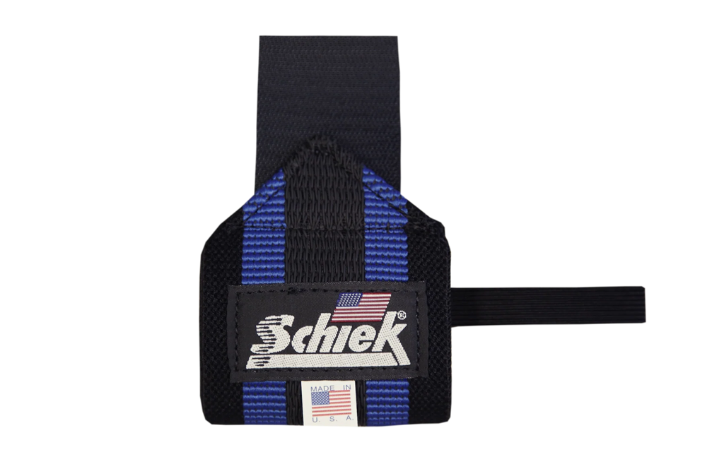 Schiek Blue Line Wrist Wraps - 24"
