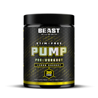 PUMP Stimulant Free Pre-Workout - 30 Servings - Lemon Sherbet