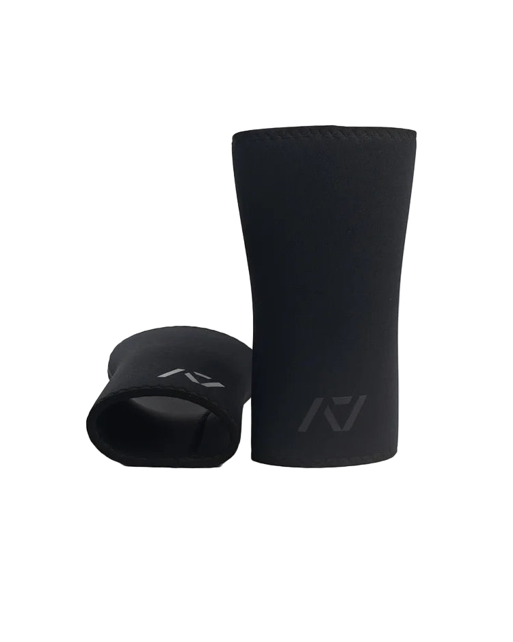 A7 Hourglass Knee Sleeves - Rigor Mortis - Black