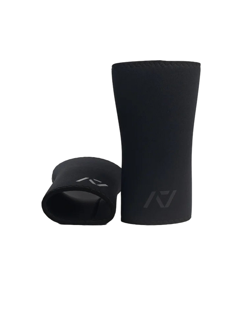 A7 Hourglass Knee Sleeves - Rigor Mortis - Black